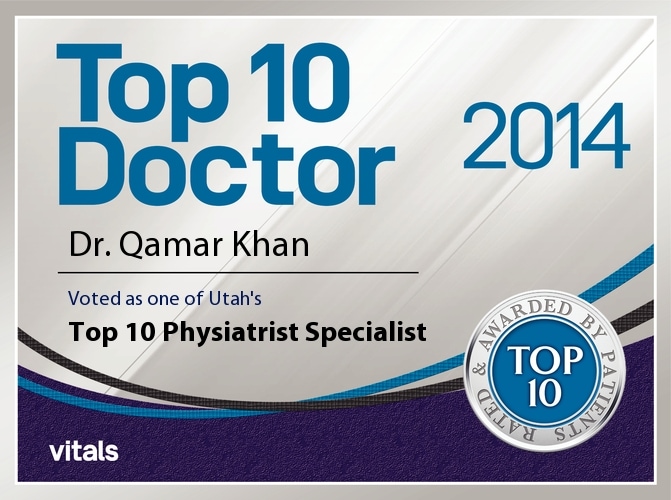 Dr. Khan Rated as Top 10 Doctor for 2014!