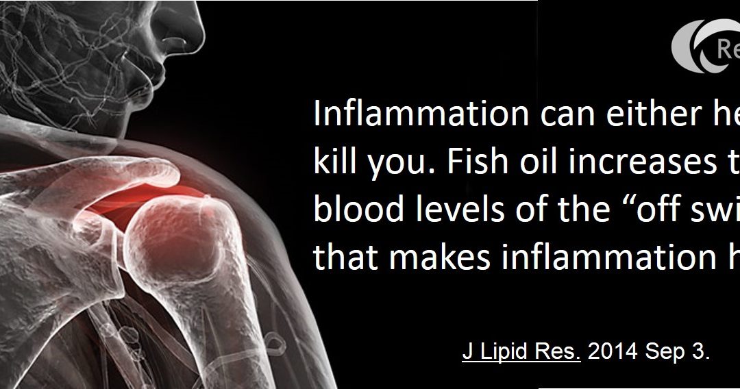 New Research: Fish Oil Can Turn Bad Inflammation into Healing